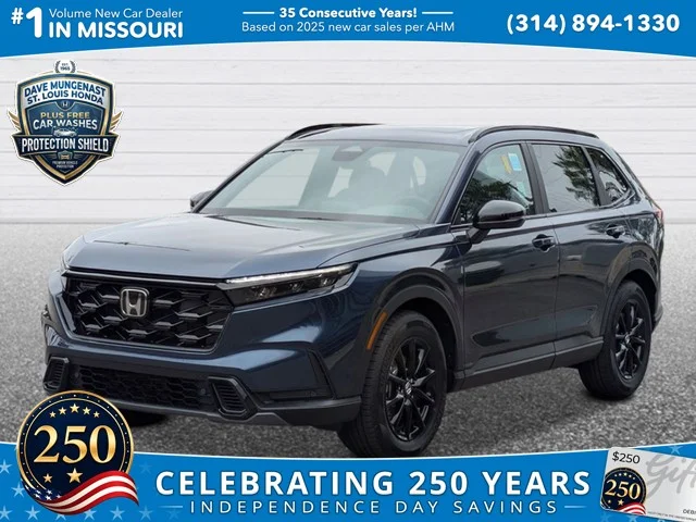 New 2026 Canyon River Blue Metallic Honda Sport-L image 1