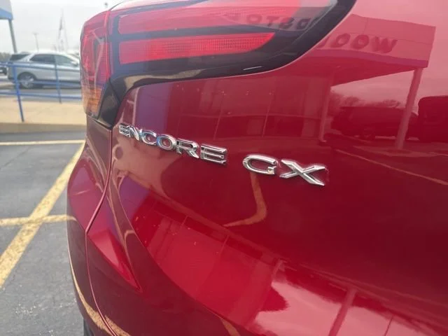 Used 2021 Chili Red Metallic Buick Preferred image 15