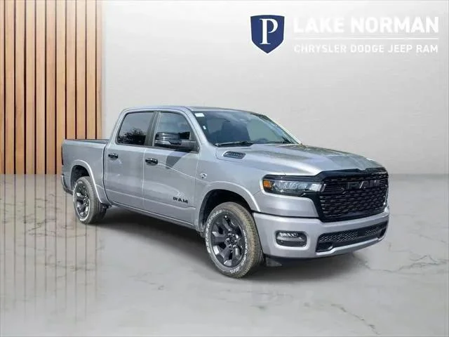 New 2026 Billet Silver Metallic Clear-Coat Exterior Paint RAM BIG HORN image 2