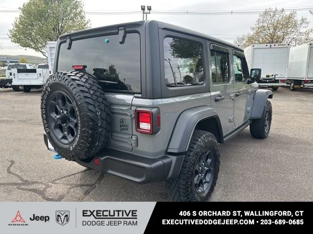 Used 2023 Gray Jeep Base 4xe image 3