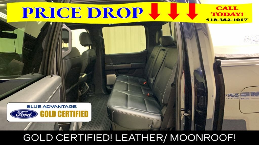 Certified Used 2025 Blue Metallic Ford Lariat image 24