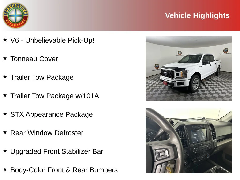 Used 2018 Ford F-150 XL with VIN 1FTEW1EP2JKF14776 for sale in Elk River, Minnesota