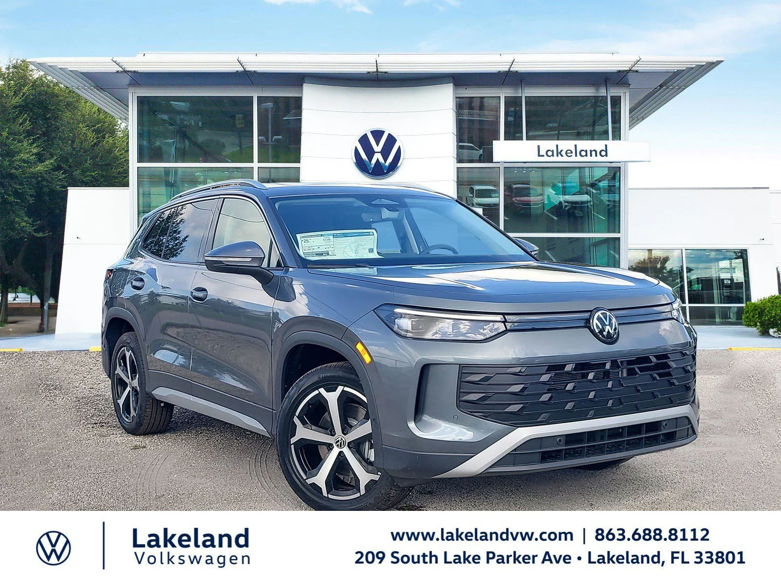 New 2026 Platinum Gray Metallic Volkswagen 2.0T SE image 1