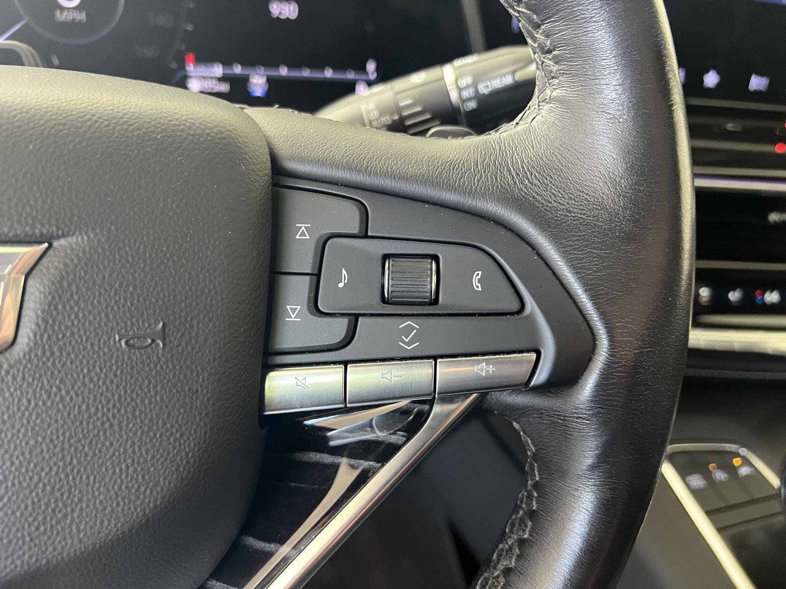 Used 2023 Dark Moon Blue Metallic Cadillac 4WD Sport image 14