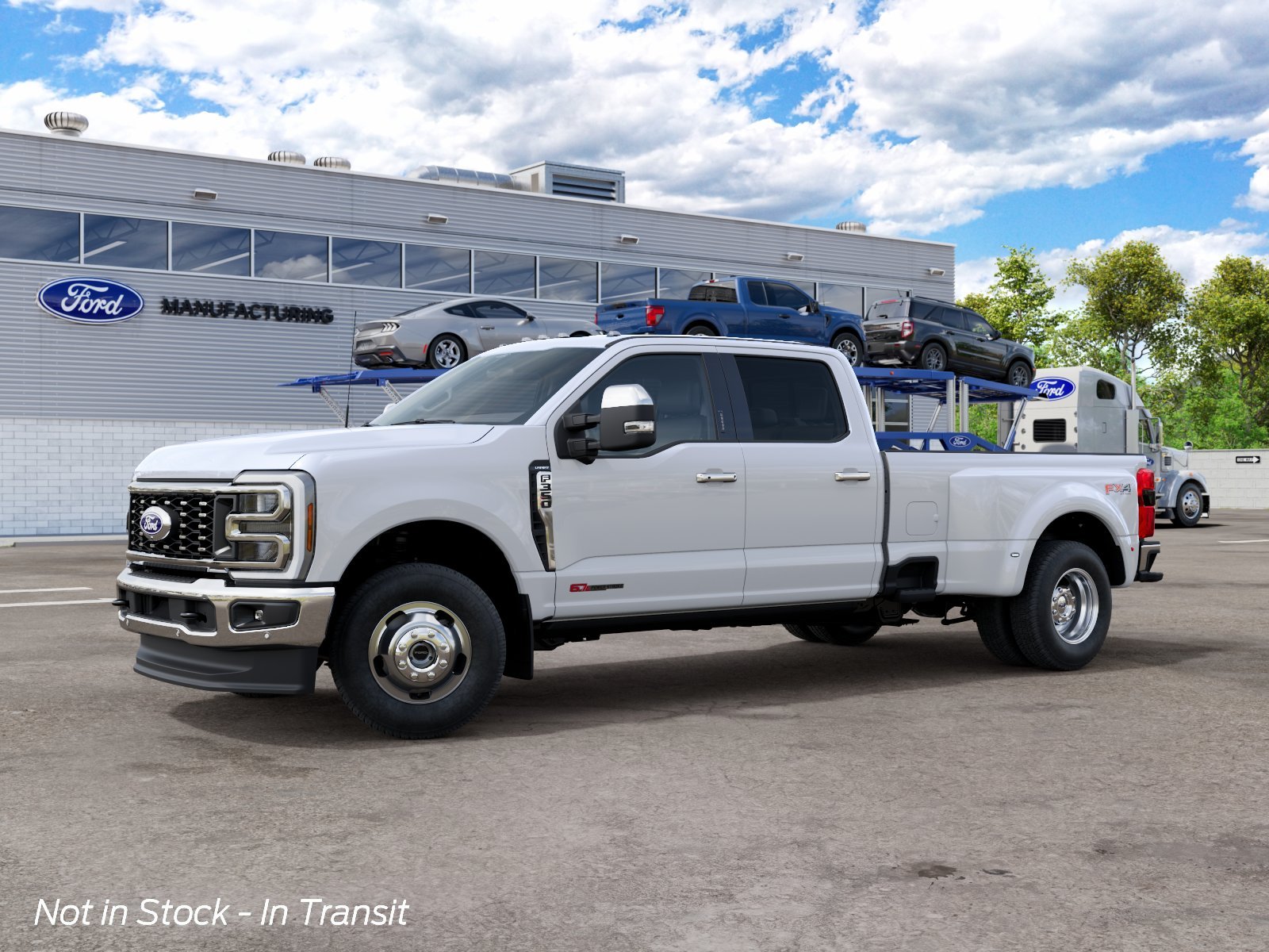 New 2027 Star White Metallic Tri-Coat Ford F-350® Lariat® image 1
