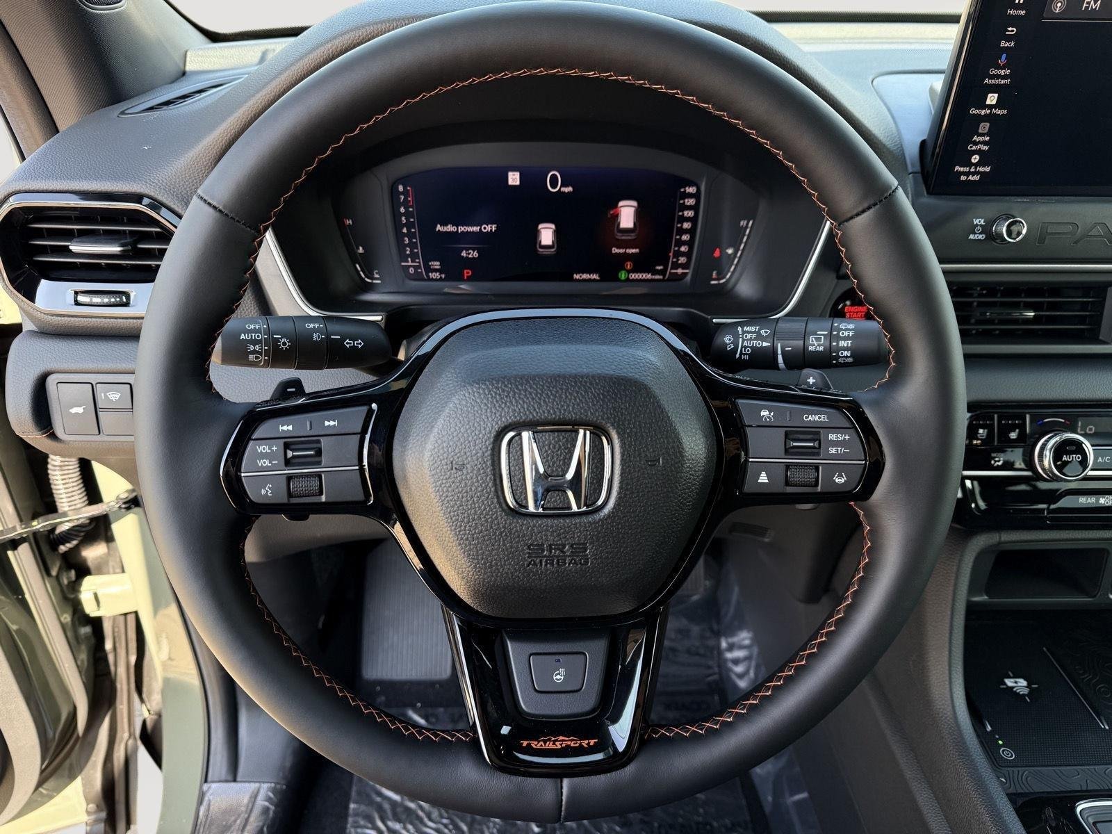 New 2026 Ash Green Metallic Honda TrailSport Elite Blackout image 18