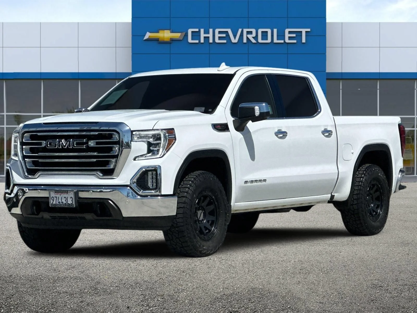 Used 2022 Summit White GMC SLT image 8