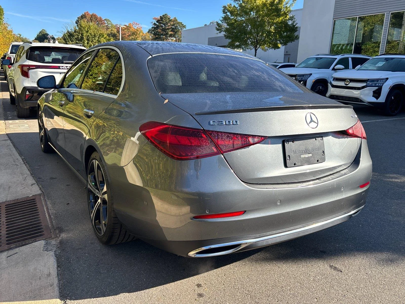 Used 2022 Graphite Grey Metallic Mercedes-Benz C 300 image 3