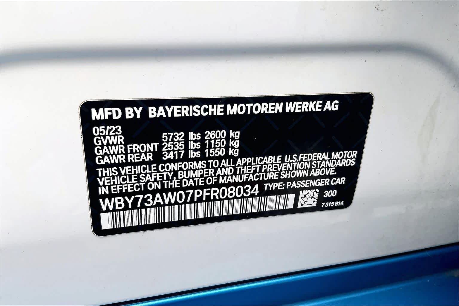 Certified Used 2023 Alpine White BMW eDrive40 image 38