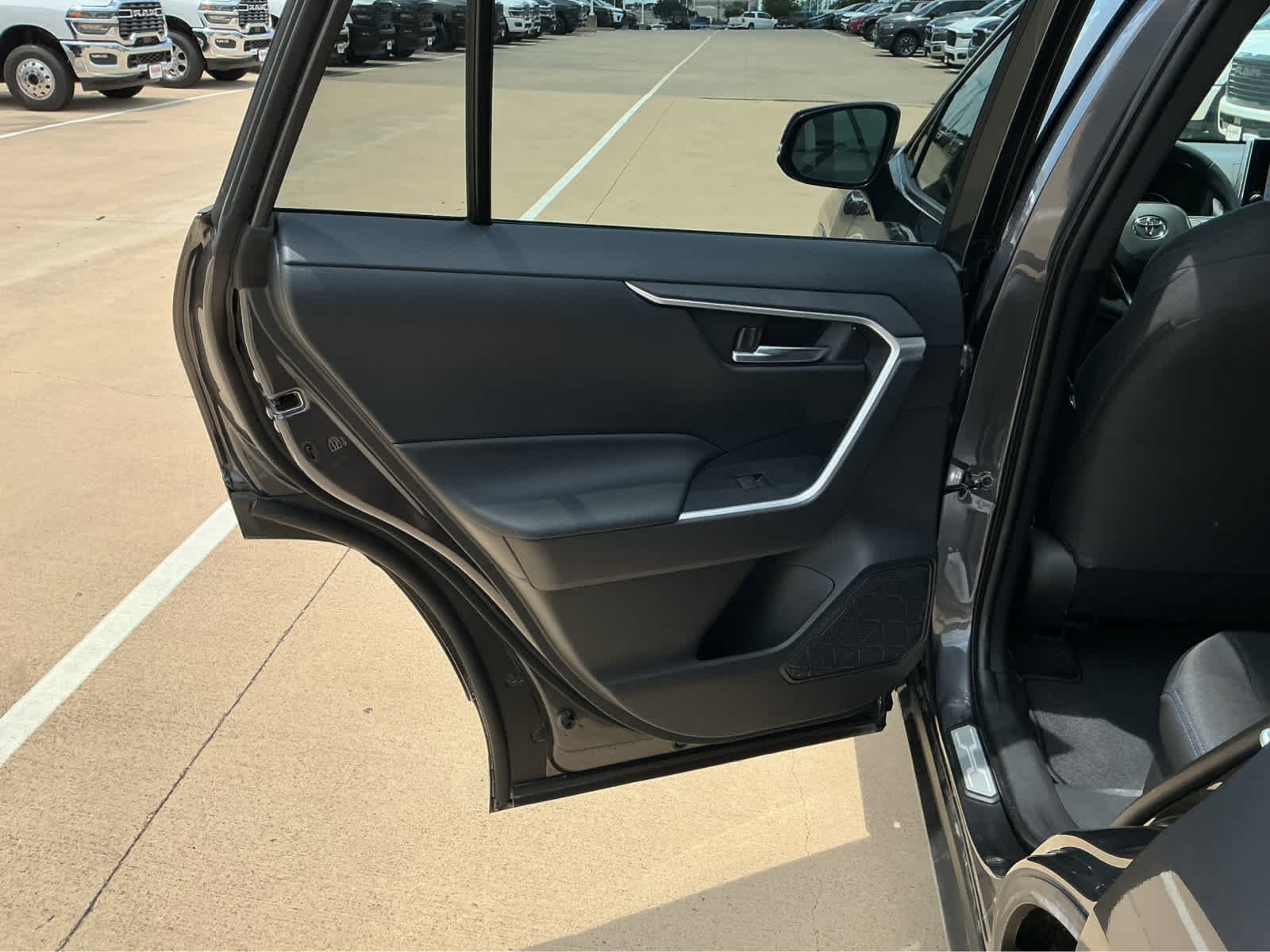 Used 2025 Magnetic Gray Metallic Toyota Hybrid SE image 17
