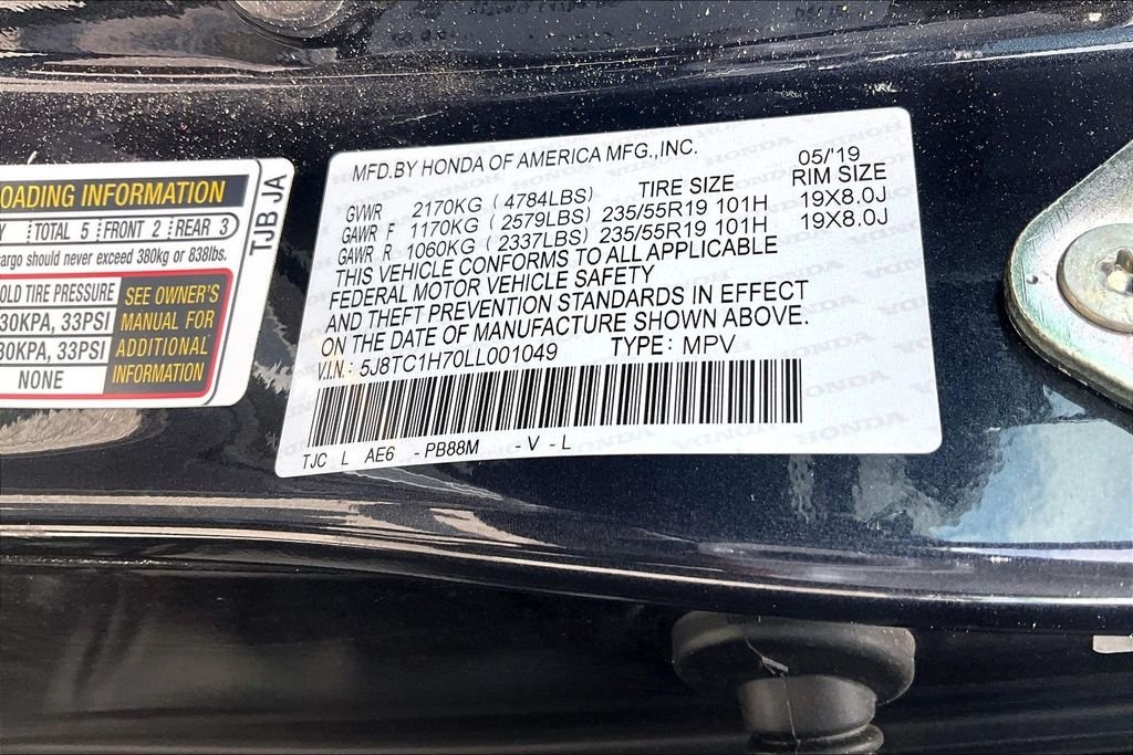 Used 2020 Black Acura Advance Package image 15
