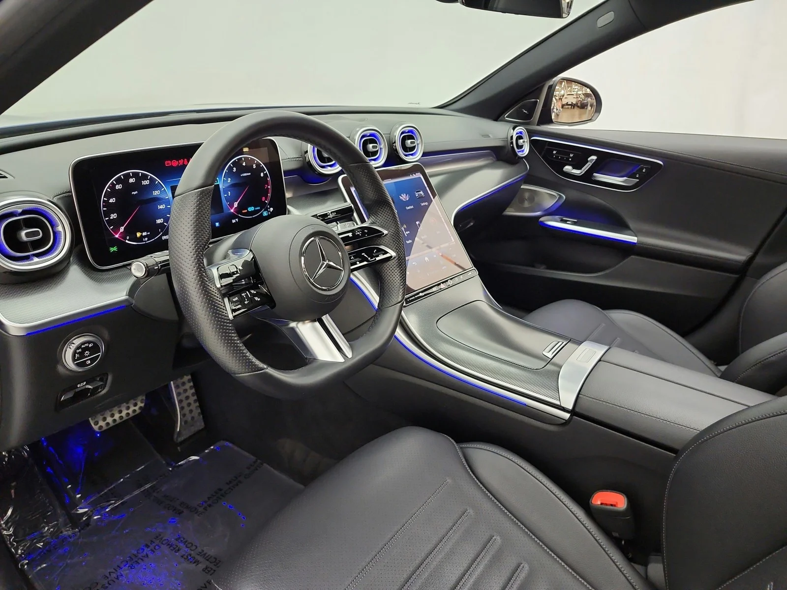 Used 2022 Starling Blue Metallic Mercedes-Benz C 300 Sedan image 12