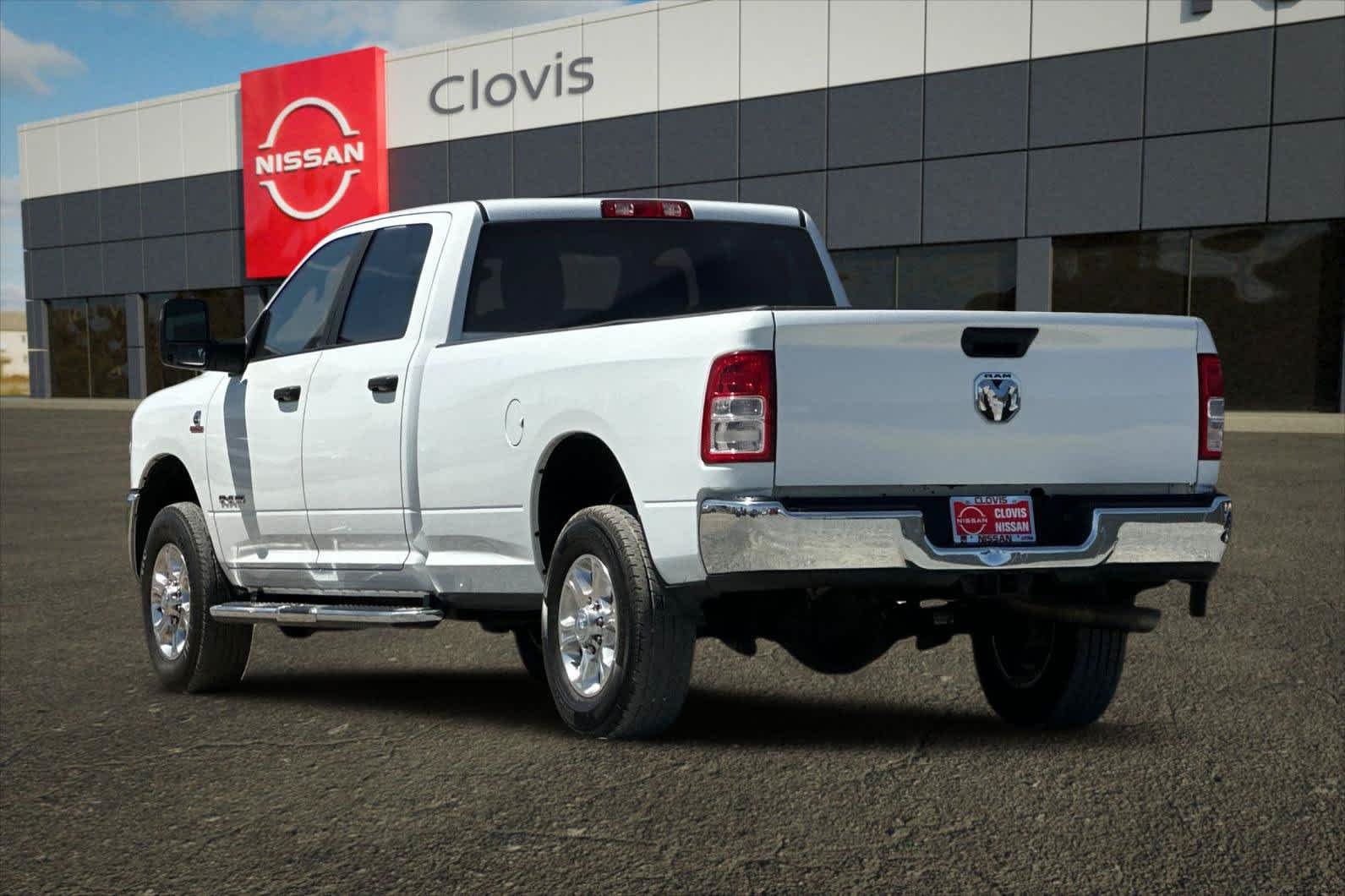 Used 2024 Bright White Clearcoat Ram Big Horn image 7