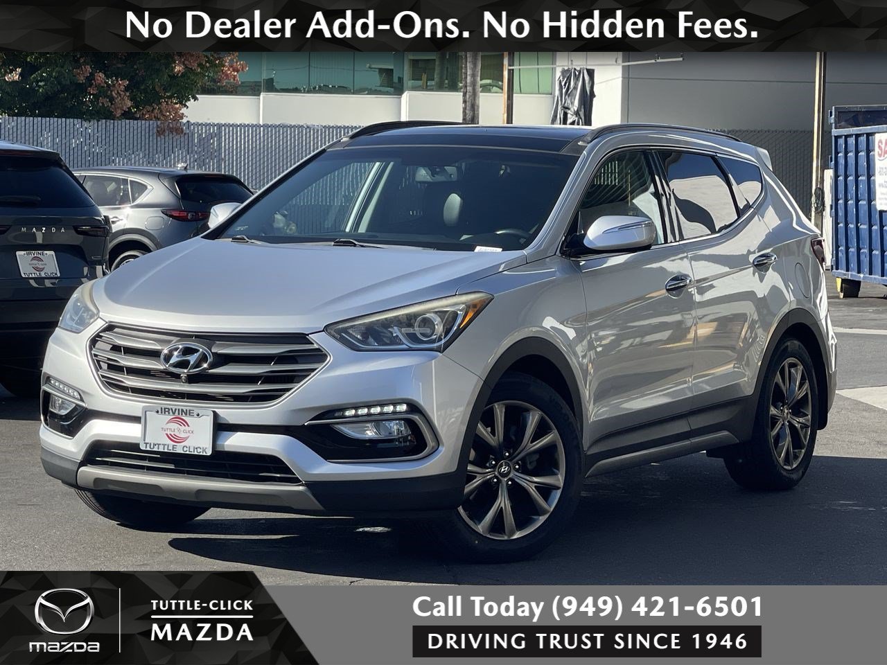 Used 2018 Sparkling Silver Hyundai 2.0T Ultimate image 1
