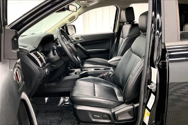 Used 2021 Shadow Black Metallic Ford Lariat image 24