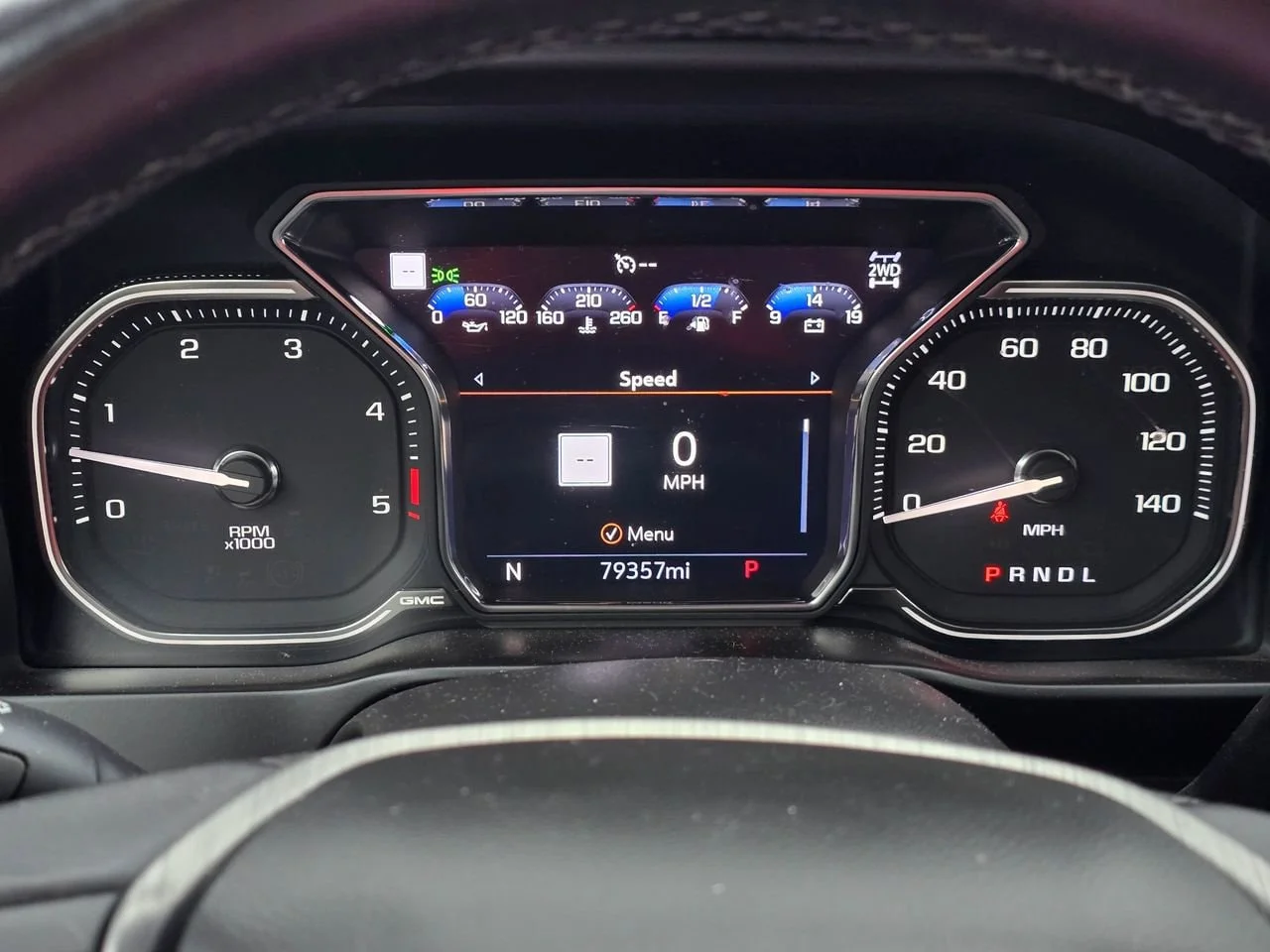 Used 2021 White Frost Tricoat GMC Denali image 23