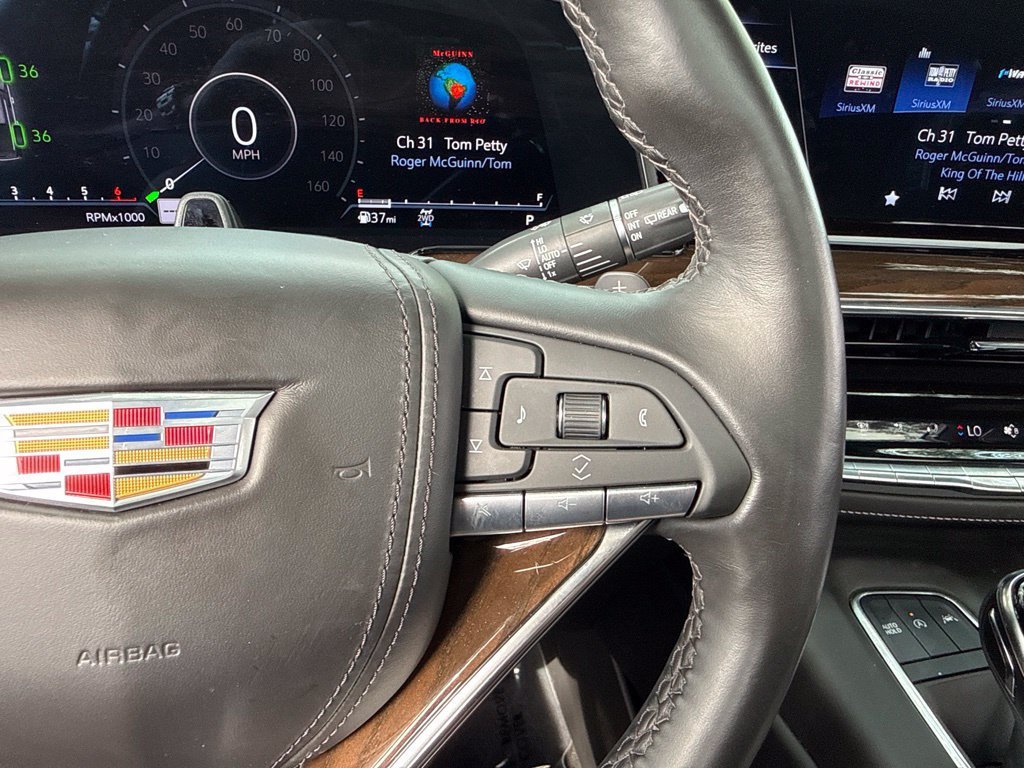 Used 2024 Galactic Gray Metallic Cadillac Sport Platinum image 73