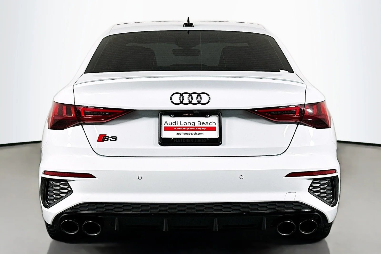Used 2024 Glacier White Metallic Audi Premium Plus image 3