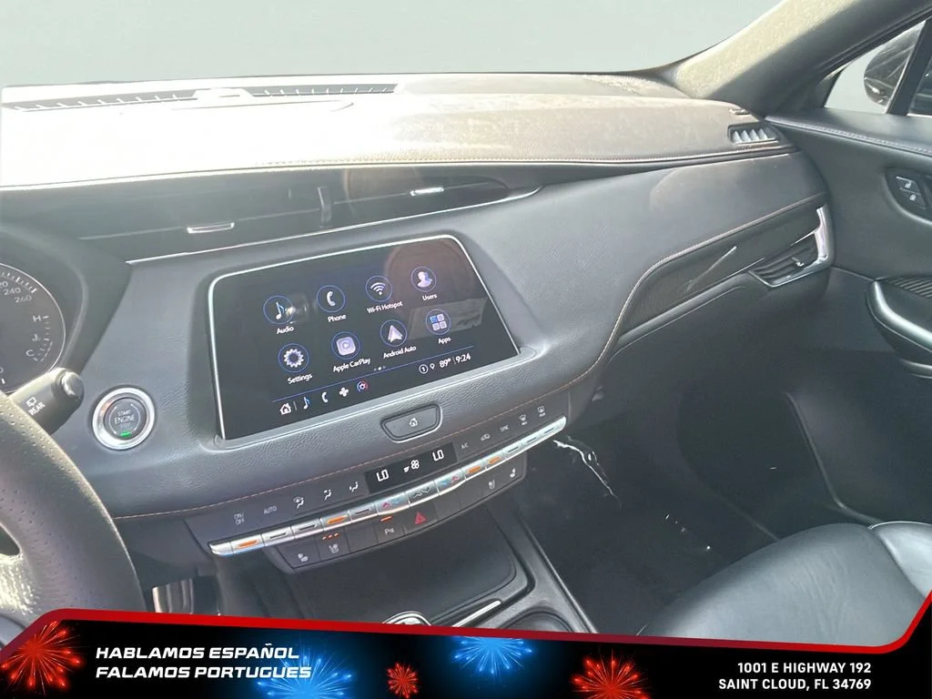 Used 2022 Stellar Black Metallic Cadillac Sport image 21