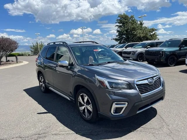 Used 2021 Magnetite Gray Metallic Subaru Touring image 4