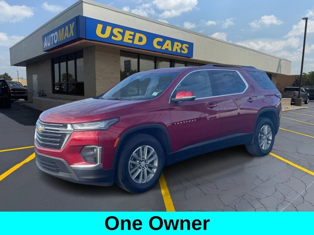 Used 2023 Radiant Red Tintcoat Chevrolet LT image 1
