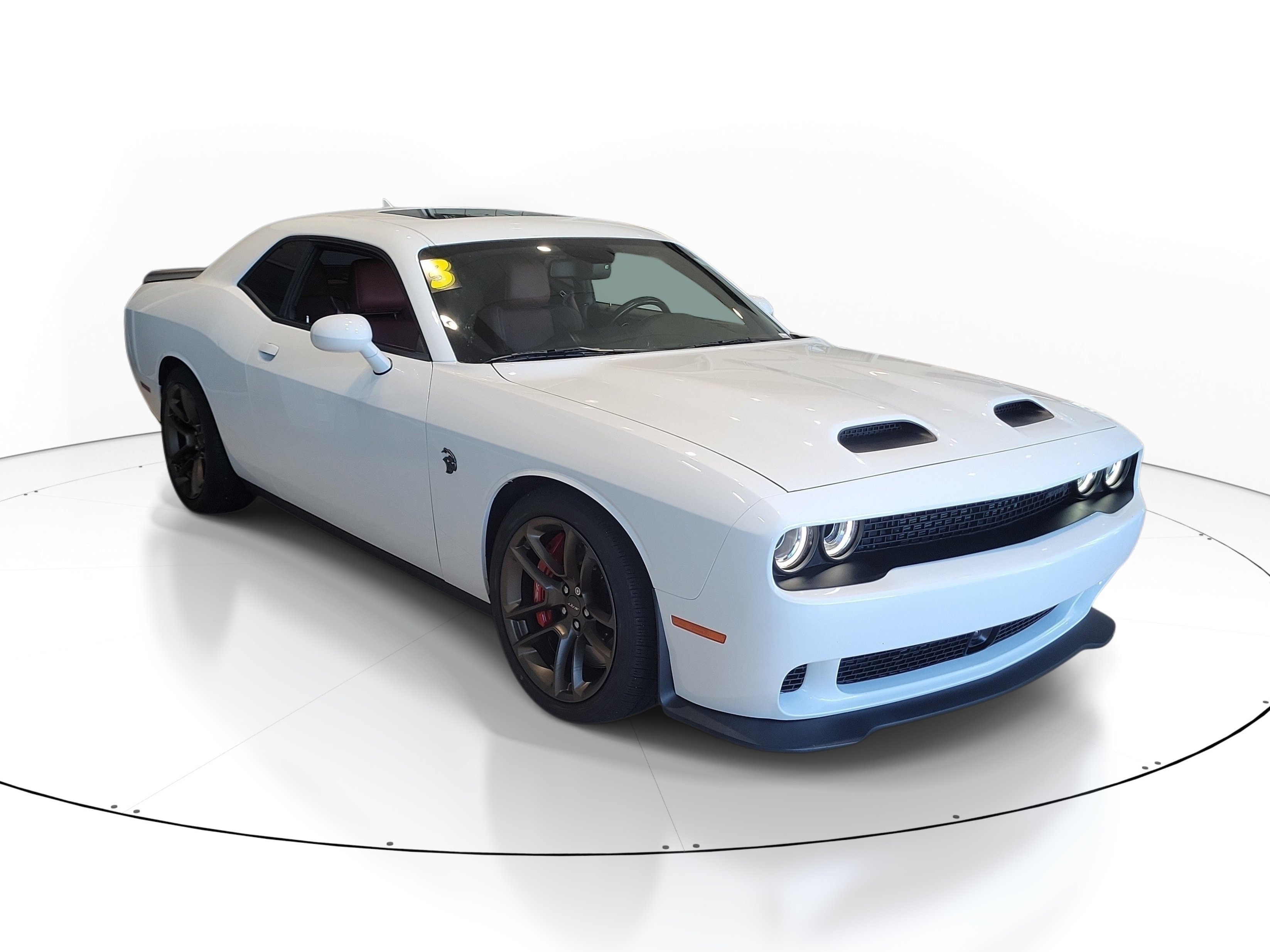 Used 2023 White Knuckle Clearcoat Dodge SRT Hellcat Jailbreak image 1