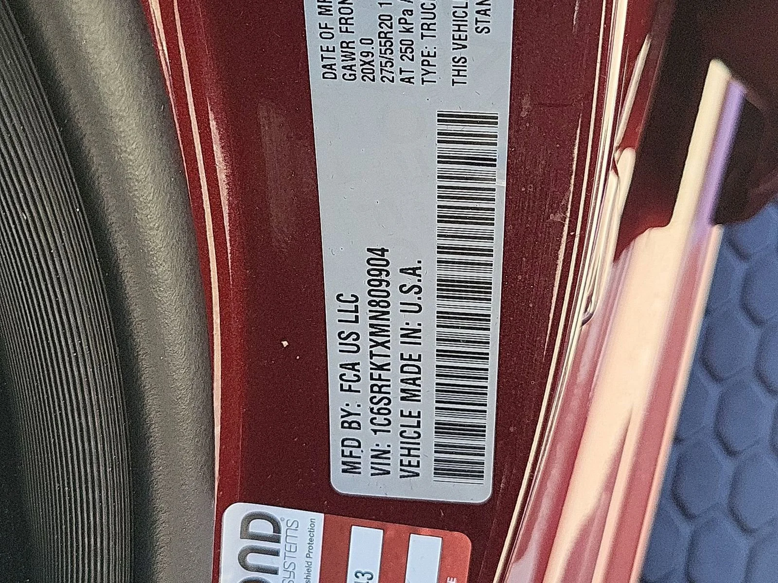 Used 2021 Dark Red Metallic Ram Longhorn image 33