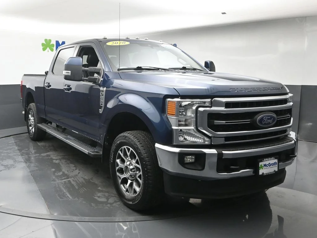 Certified Used 2020 Blue Ford Lariat image 5