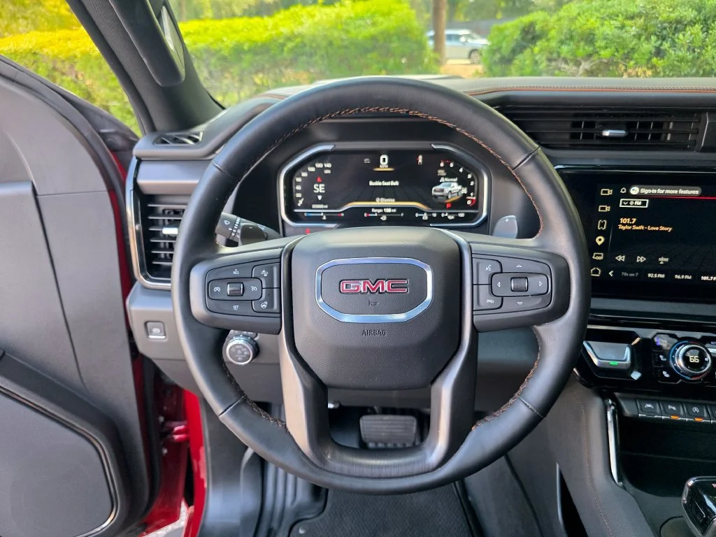 Used 2025 Volcanic Red Tintcoat GMC AT4 image 23