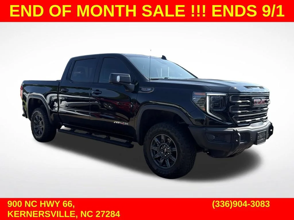 Certified Used 2024 Onyx Black GMC AT4X image 1