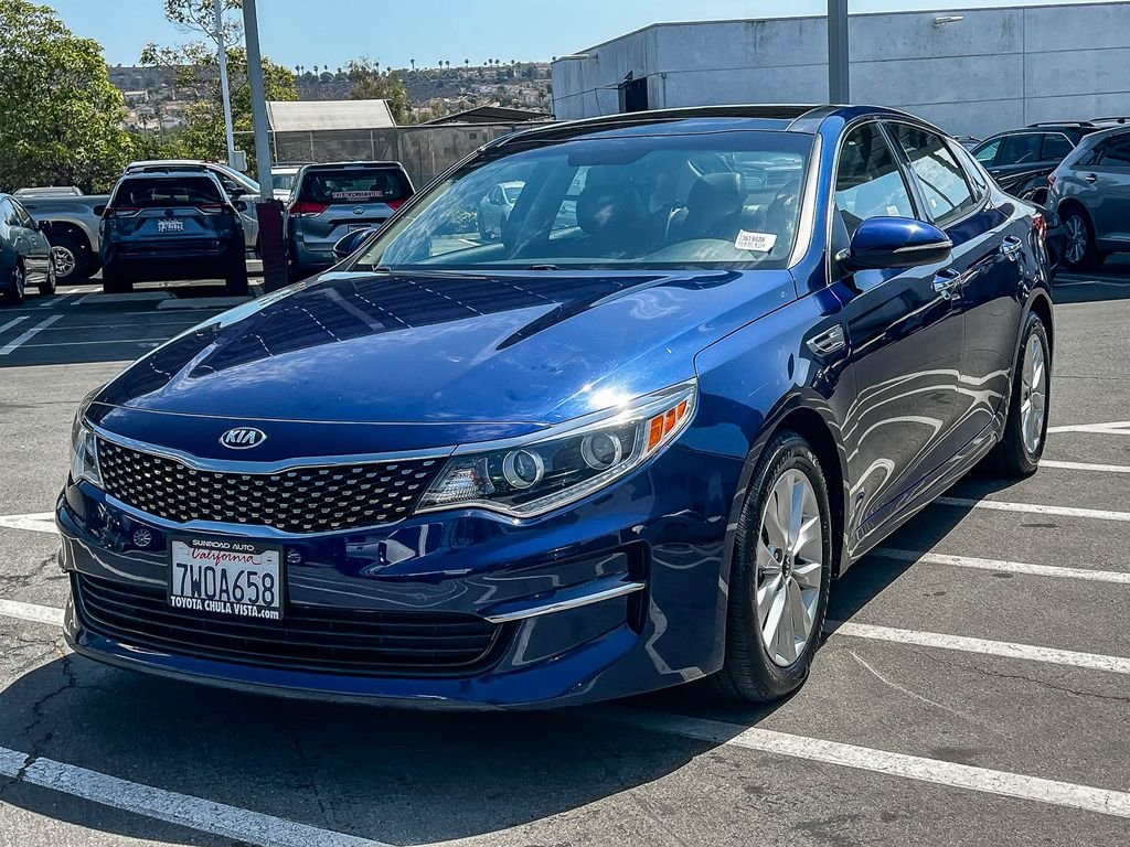 Used 2016 Blue Kia EX image 3
