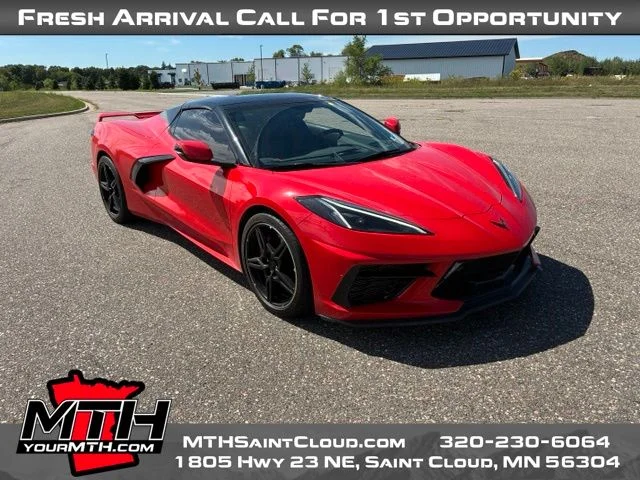 Used 2022 Red Chevrolet Stingray image 2