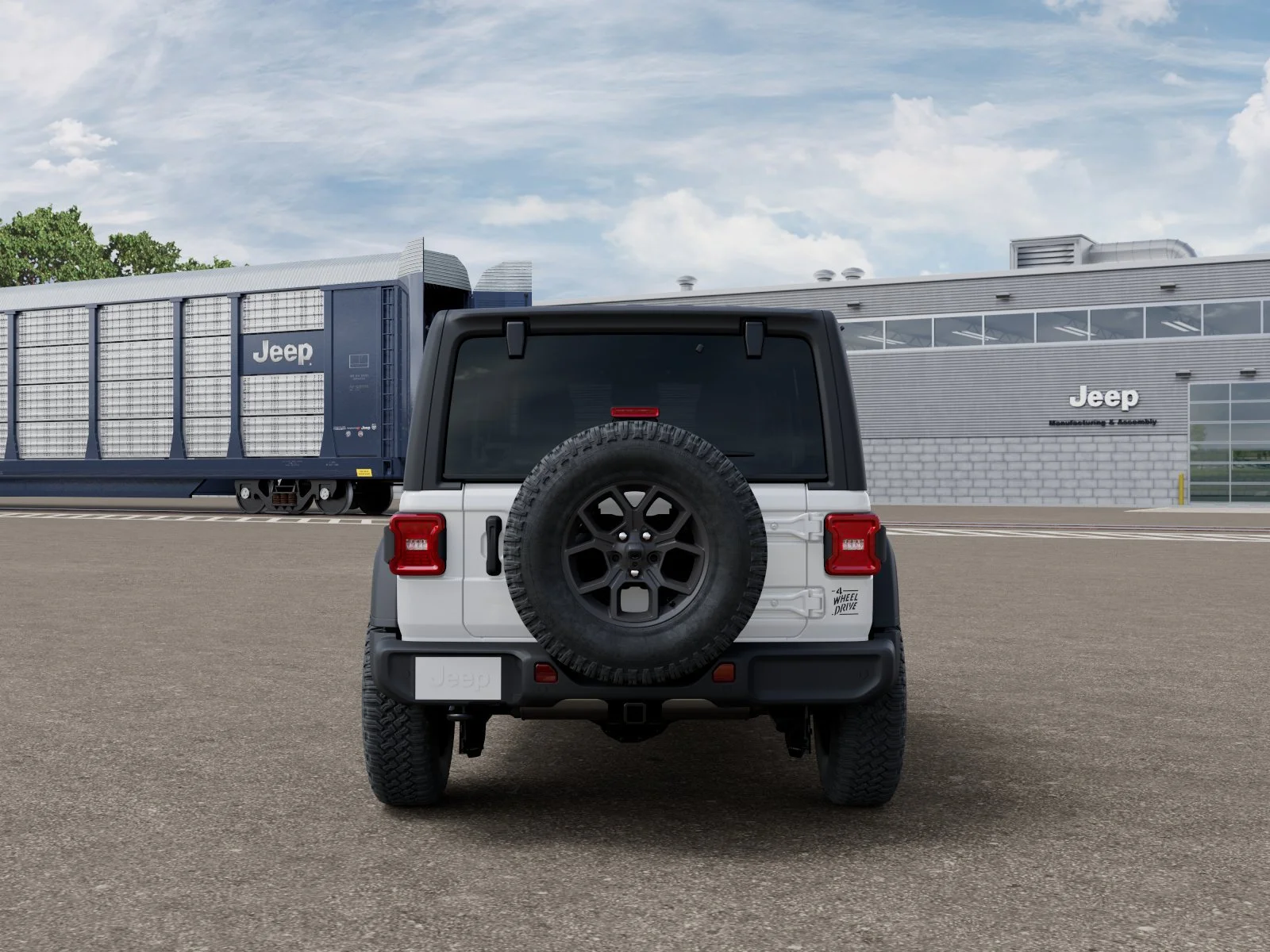 New 2026 Bright White Clearcoat Jeep Willys image 8