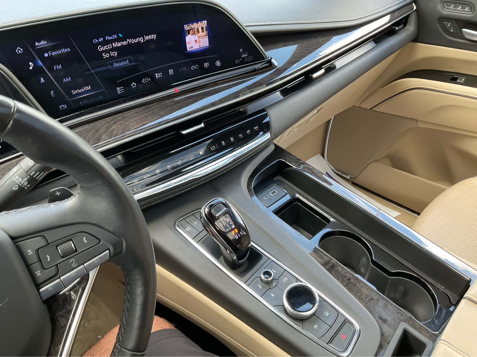 Used 2023 Crystal White Tricoat Cadillac 4WD Premium Luxury image 19