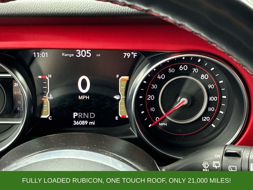 Used 2021 White Jeep Unlimited Rubicon image 26