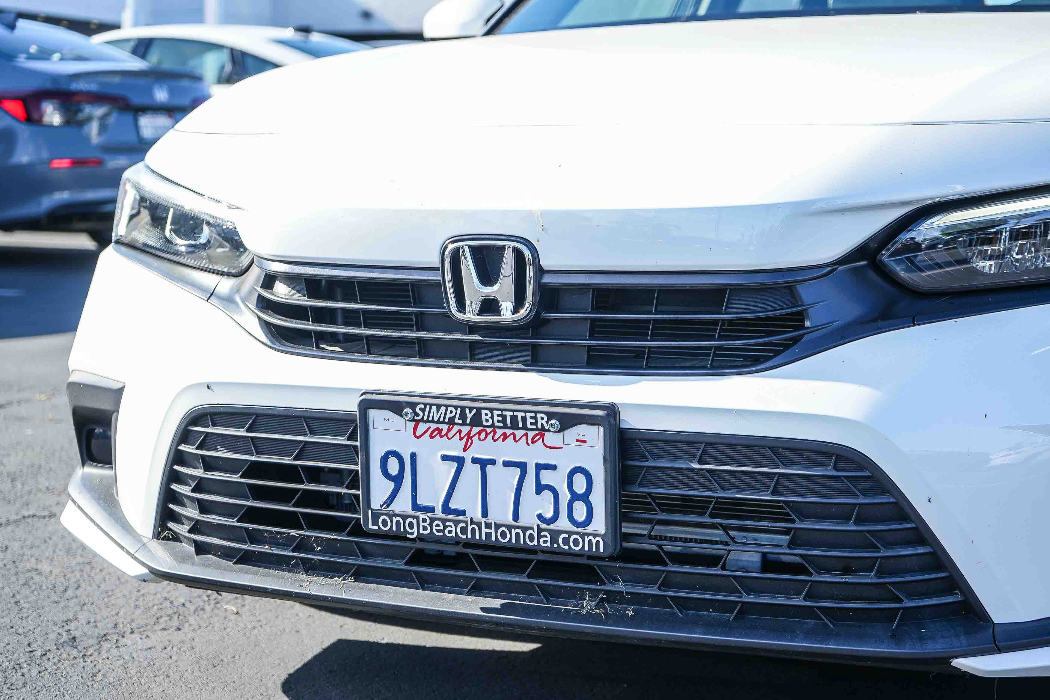 Certified Used 2024 Platinum White Pearl Honda 2.0L 4D LX image 5