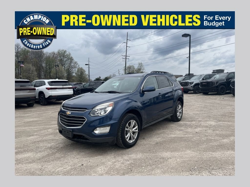 Used 2017 Patriot Blue Metallic Chevrolet LT image 1