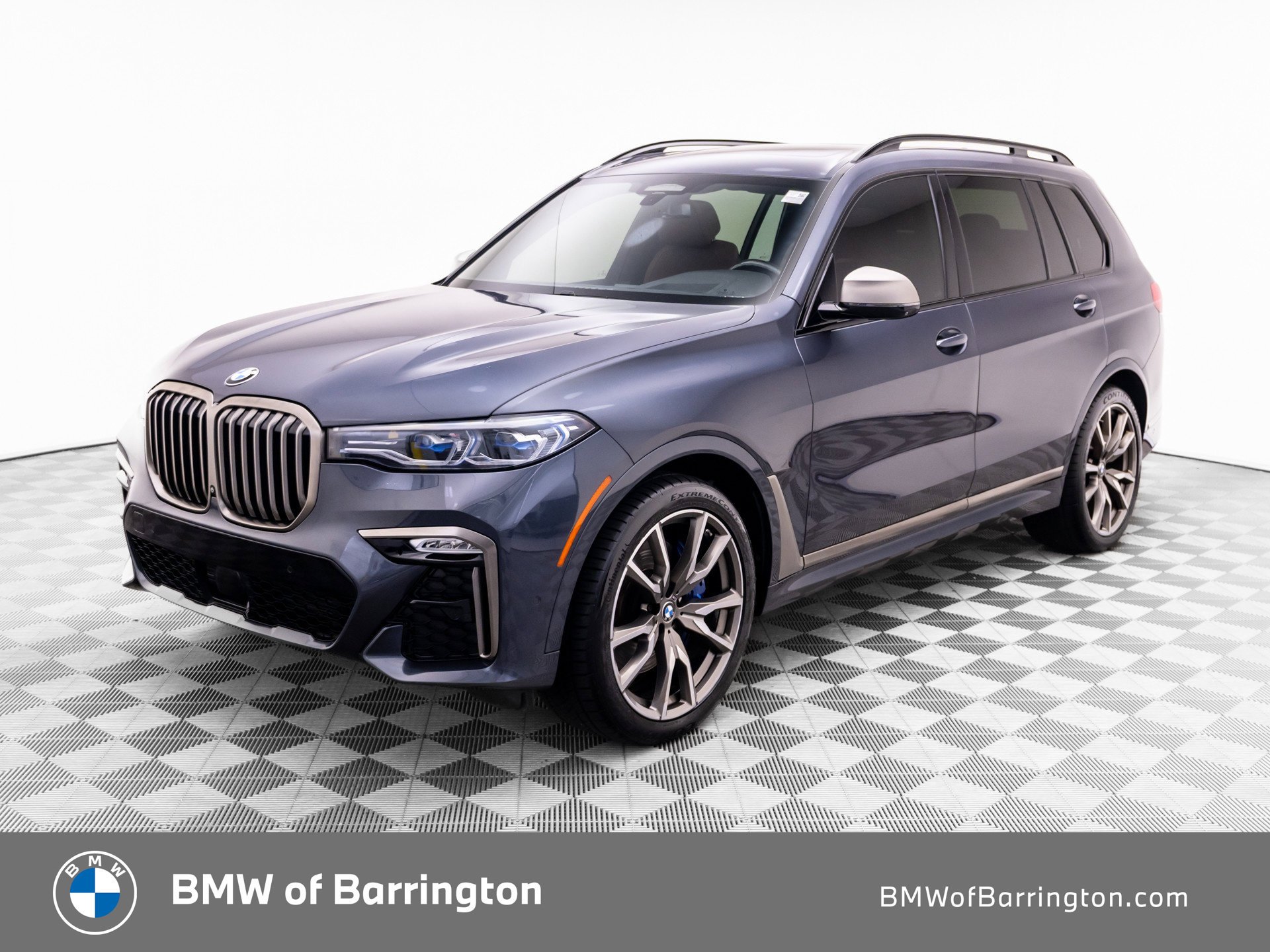 Used 2021 Arctic Grey Metallic BMW M50i image 1