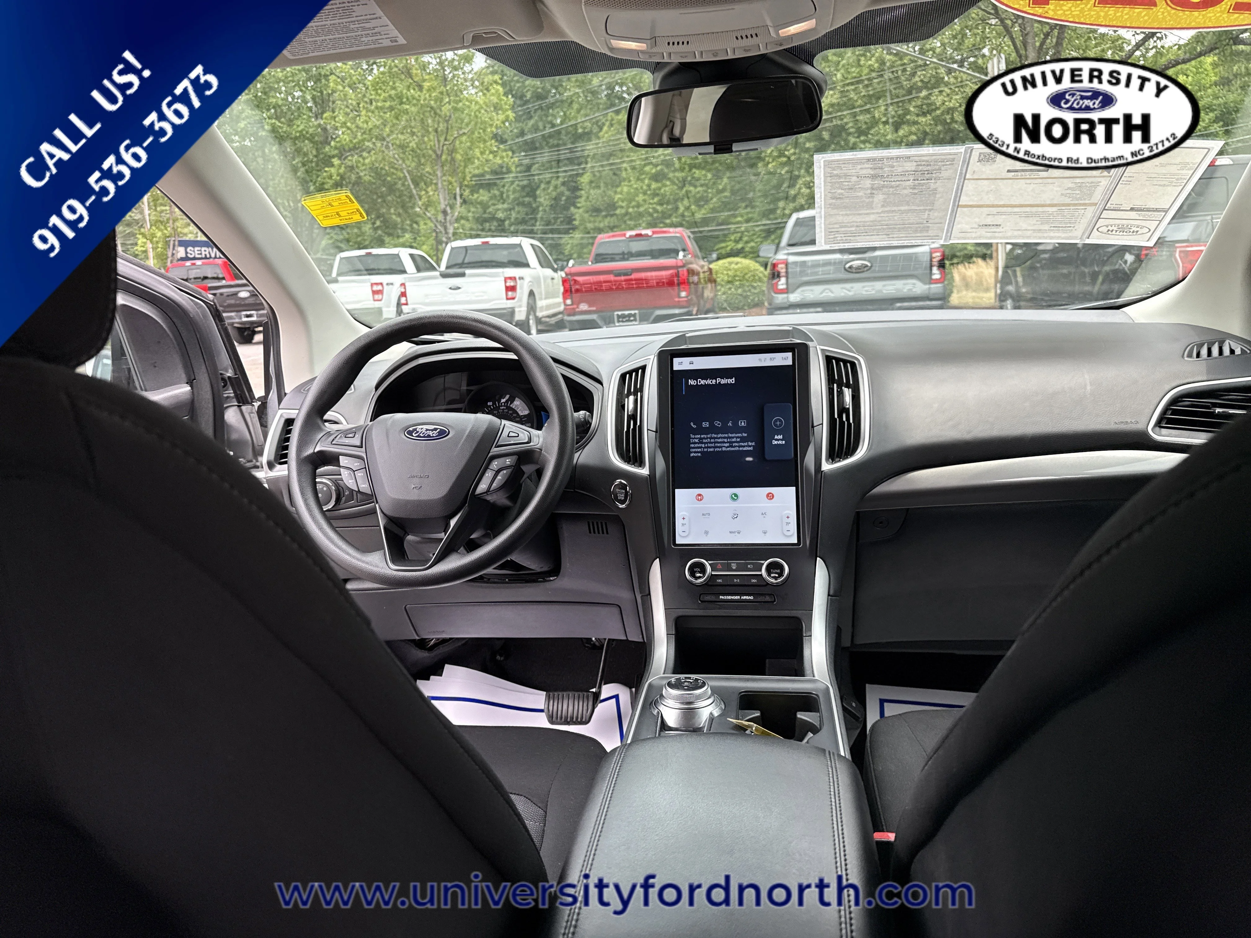Used 2024 Silver Metallic Ford SE image 37