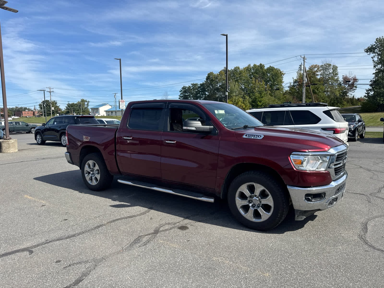 Used 2020 Delmonico Red Pearlcoat Ram Big Horn image 4