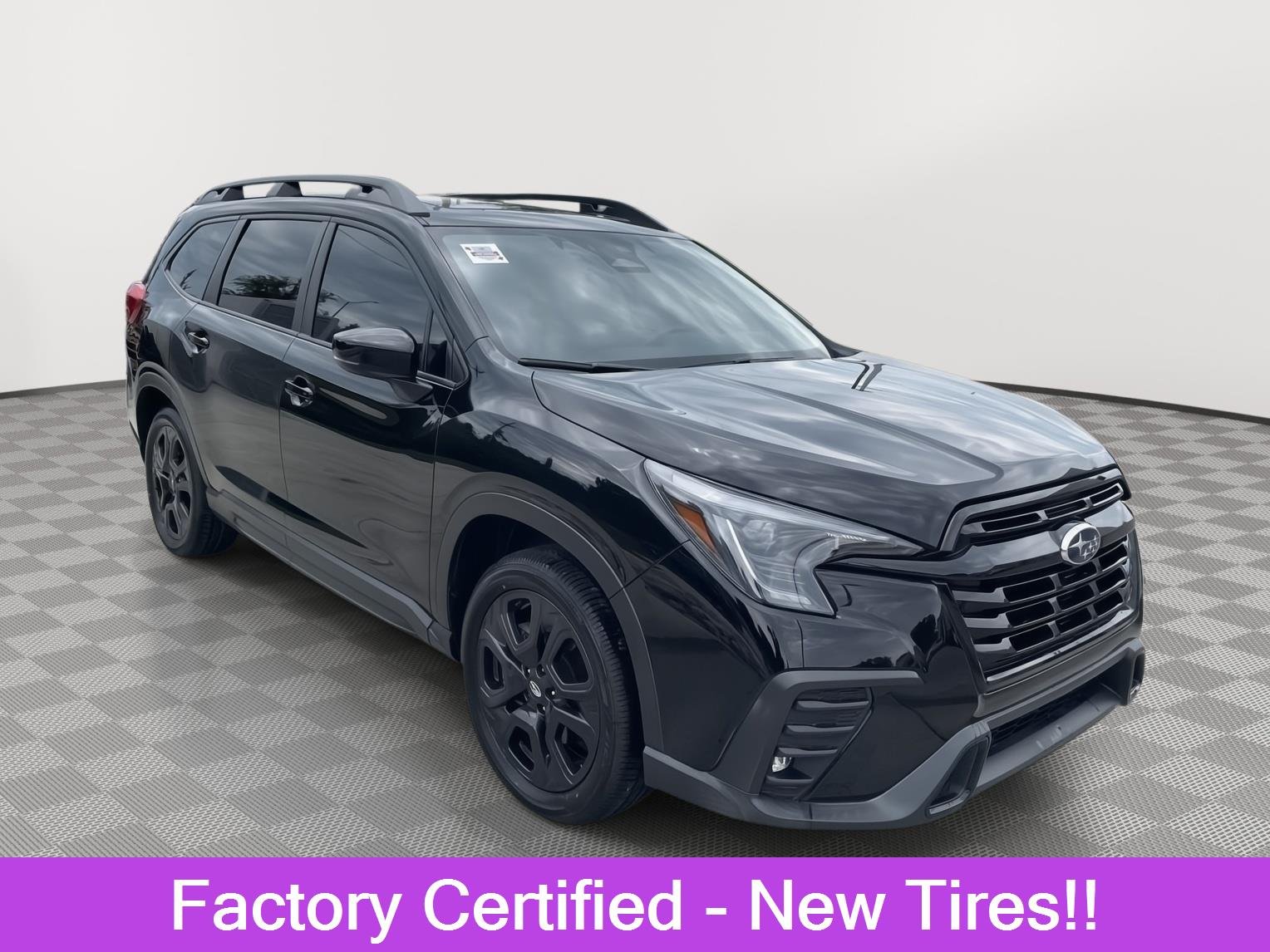 Certified Used 2024 Crystal Black Silica Subaru Onyx Edition image 1