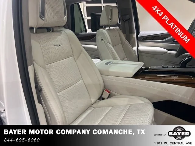 Used 2023 Crystal White Tricoat Cadillac Premium Luxury Platinum image 28