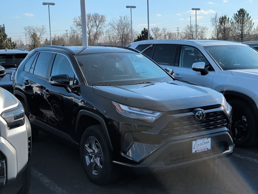 Certified 2025 Toyota RAV4 XLE with VIN 2T3P1RFV3SW555929 for sale in Minneapolis, Minnesota