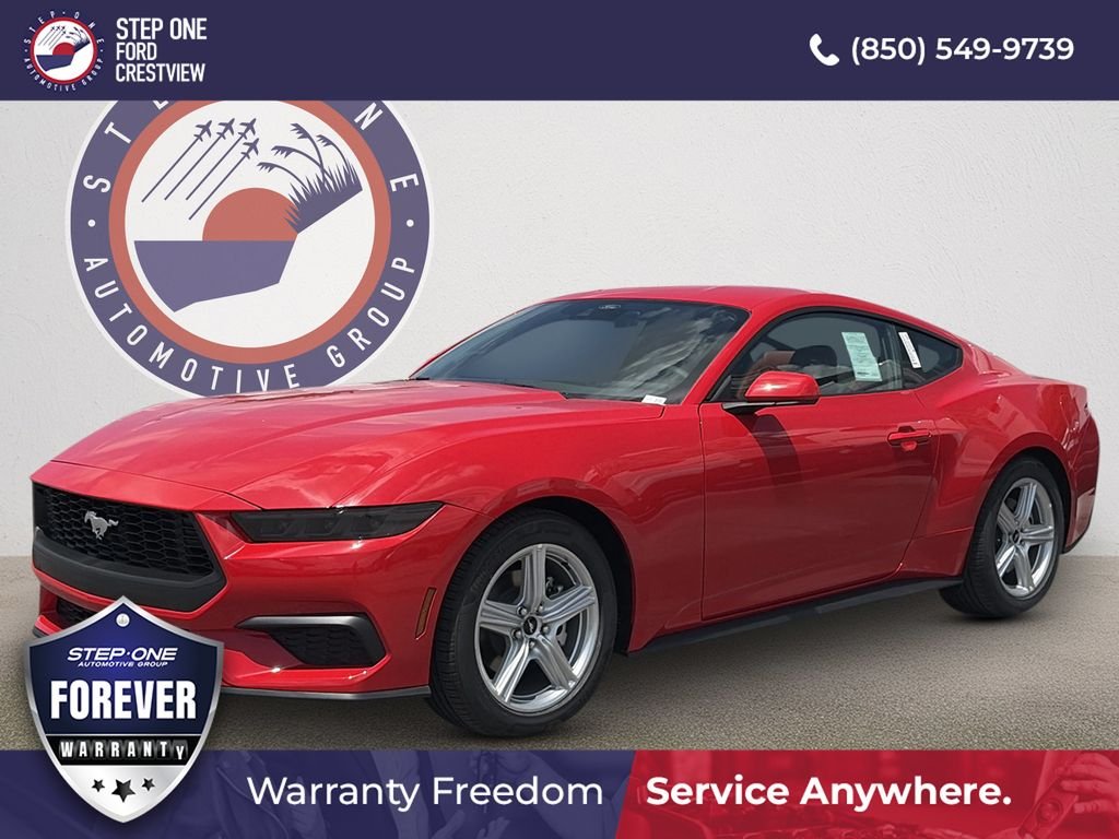 New 2026 Race Red Ford EcoBoost® Premium Fastback image 1