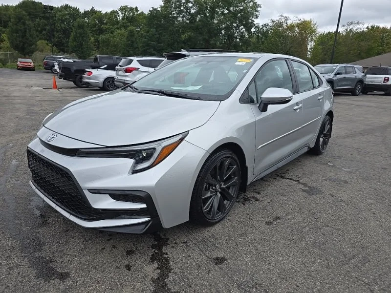 Used 2024 Silver Toyota XSE image 3