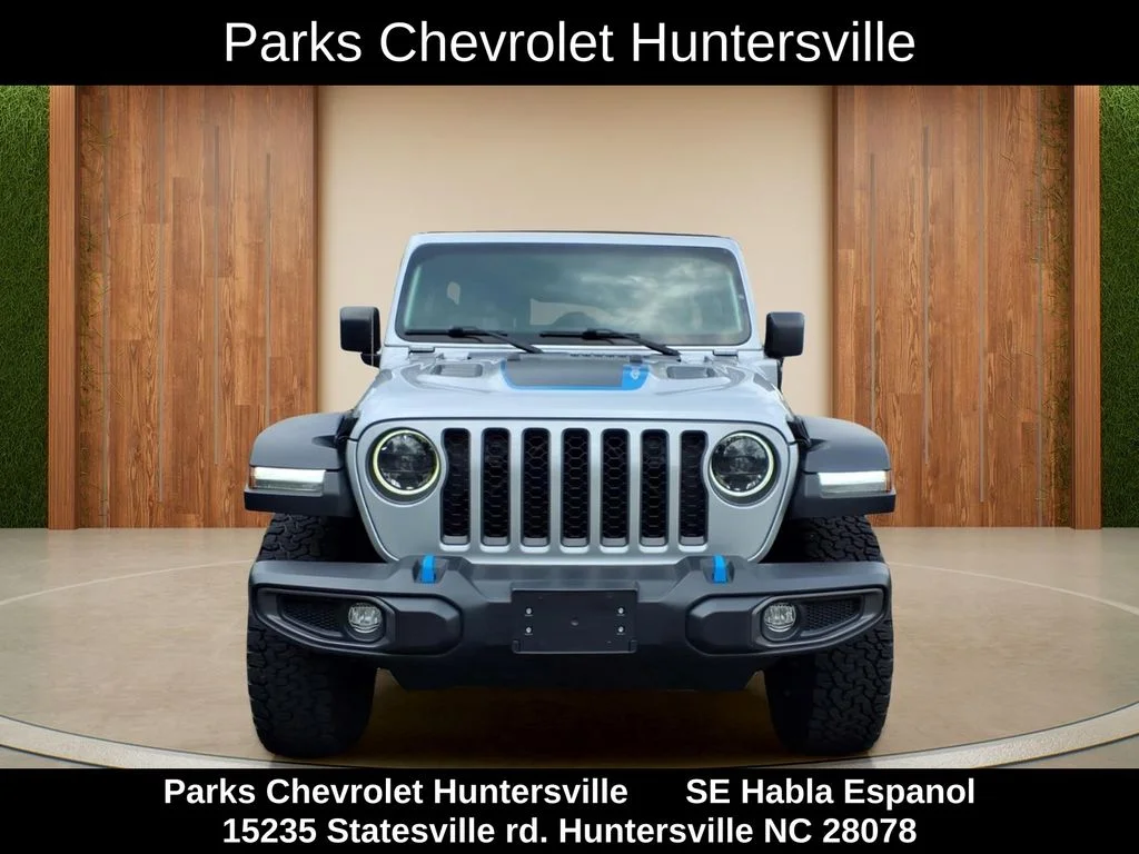 Certified Used 2023 Silver Jeep Rubicon 4xe image 2