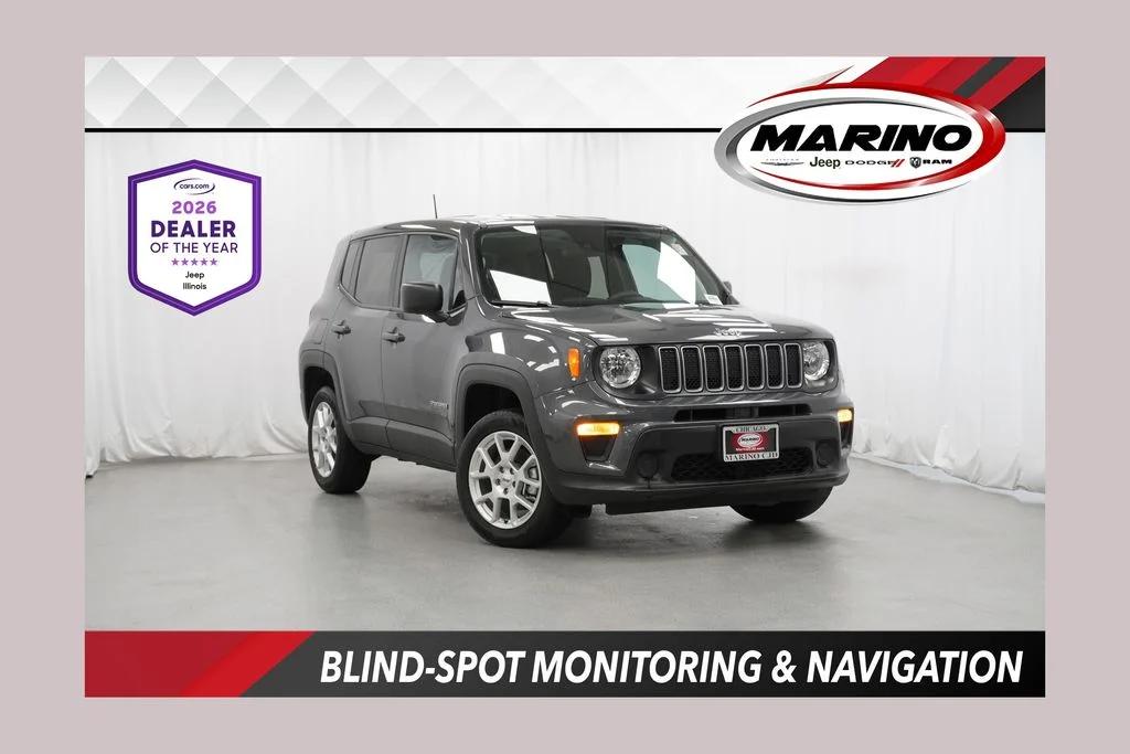 Used 2023 Gray Jeep Latitude image 1