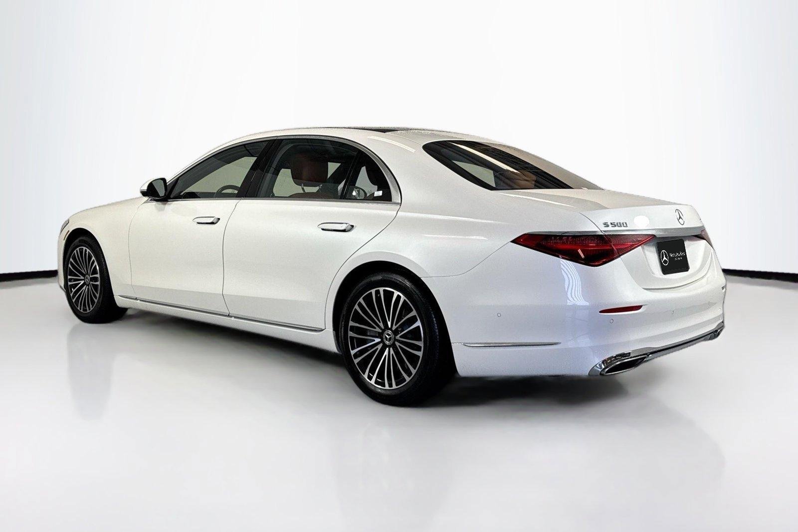 Used 2021 Designo Diamond White Mercedes-Benz S 580 image 7