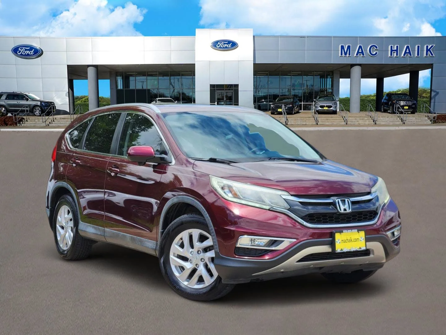 Used 2015 Red Honda EX-L image 1