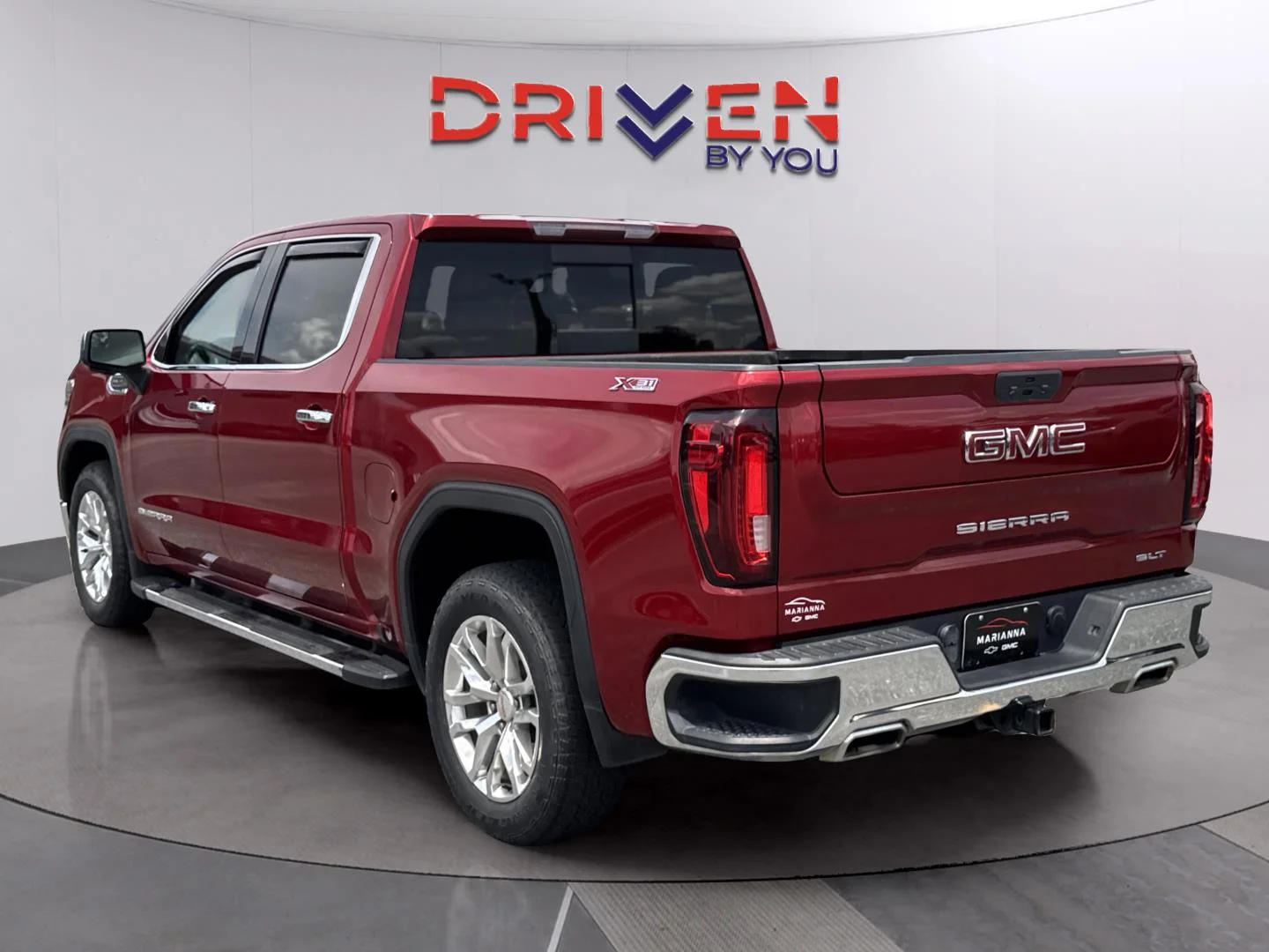 Used 2021 CAYENNE RED TINTCOAT GMC SLT image 3